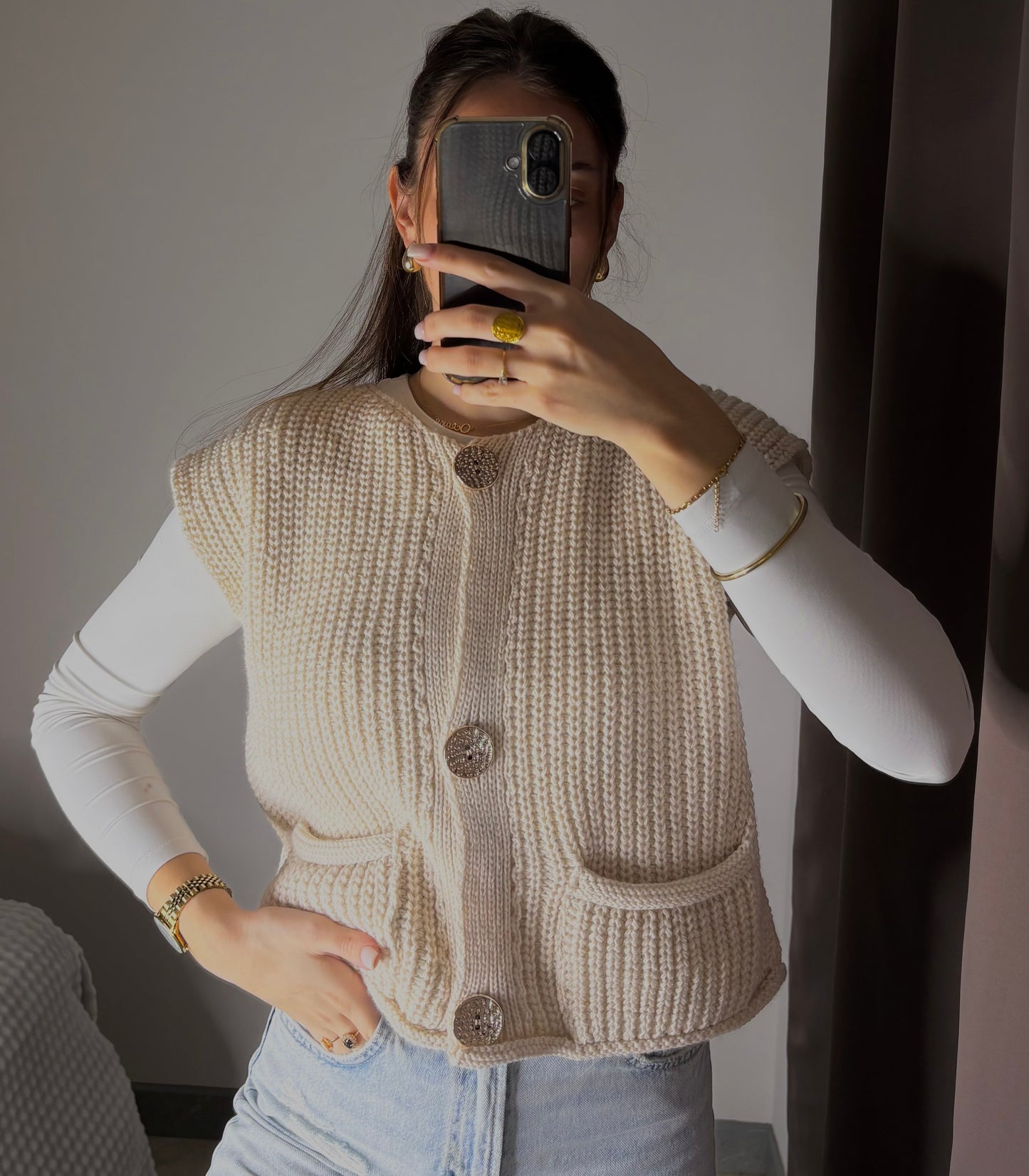 Gilet SIENNA beige